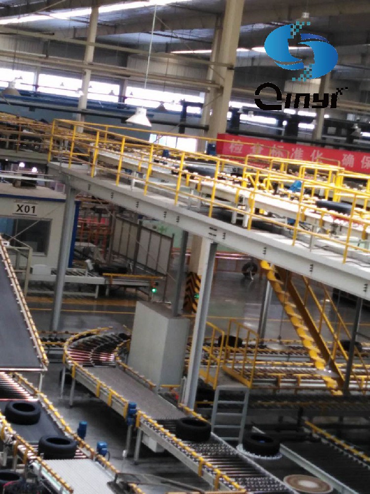 项目硫化沟轮胎输送线